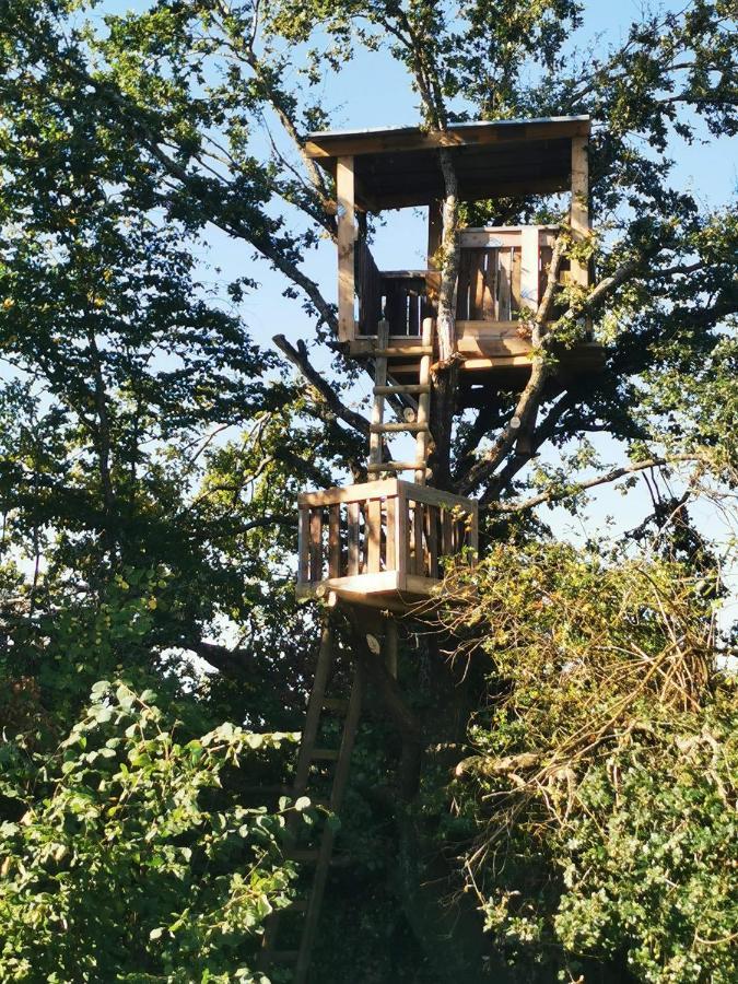 Tente Lodge Elevage Girbal La Chapelotte Exterior photo